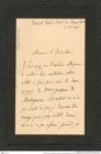 Nachlass Franz Steindachner, Brief von Alfred Grandidier an Franz Steindachner (06.03.1891), Inv.Nr. 175.02, Seite 1